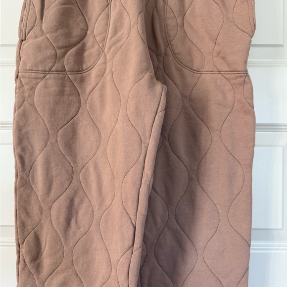 Abercrombie & Fitch Brown Jogger Sweatpants Elastic Waistband - Picture 2 of 3